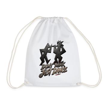 Ne pense pas, juste danser - Sac de sport léger - blanc - Devant