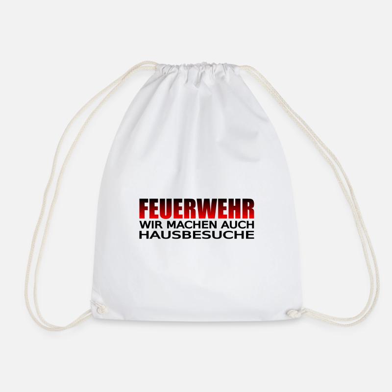 Feuerwehr - Turnbeutel - Weiß