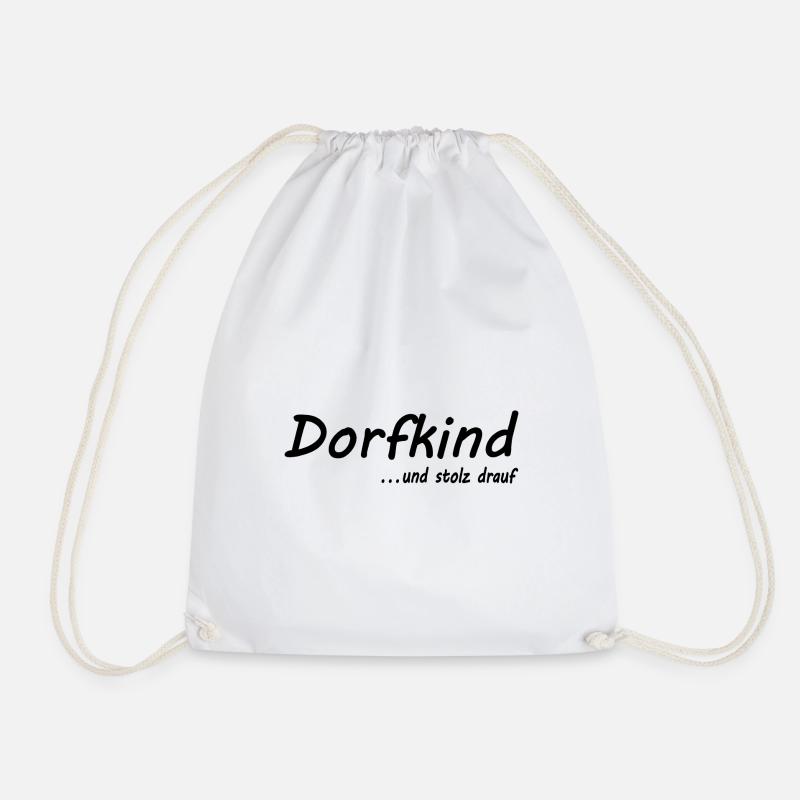 Dorfkind - Turnbeutel - Weiß