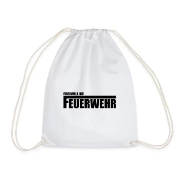 Feuerwehr - Turnbeutel - Weiß - Vorne