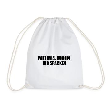 Moin - Turnbeutel - Weiß - Vorne