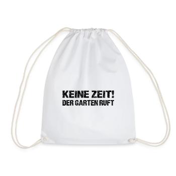 garden - Drawstring Bag - white - Front