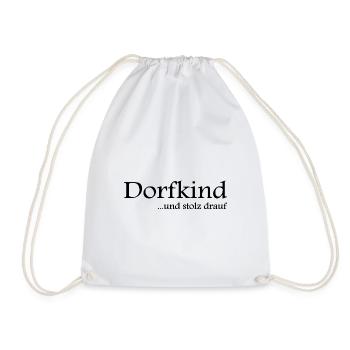 Dorfkind - Turnbeutel - Weiß - Vorne