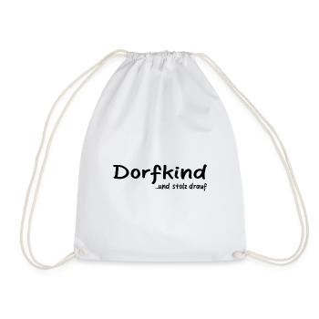 Dorfkind - Turnbeutel - Weiß - Vorne