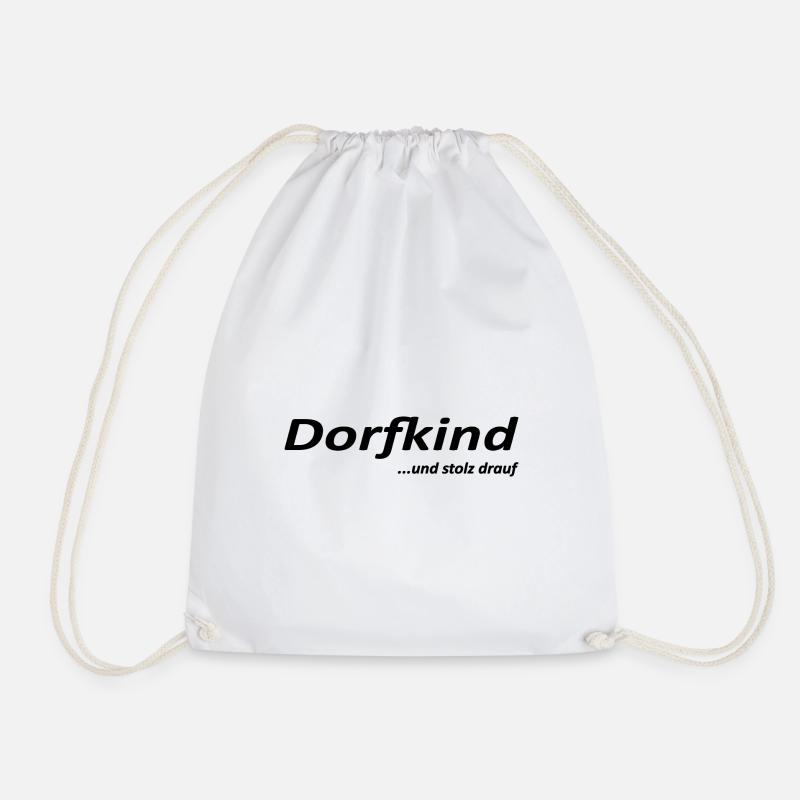 Dorfkind - Turnbeutel - Weiß