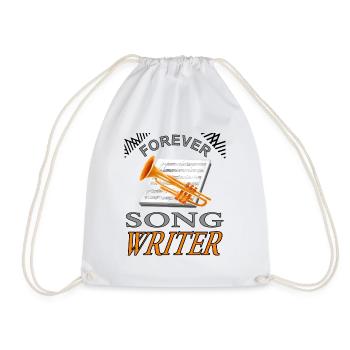 Forever Composer Music Songwriter Idée cadeau - Sac de sport léger - blanc - Devant