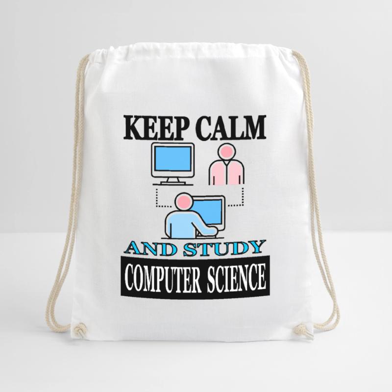 Computer Science Student Study Computational Linguistics Drawstring Bag