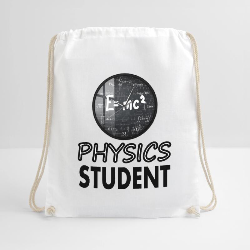 Physics Student Physics Student Physics Student Drawstring Bag