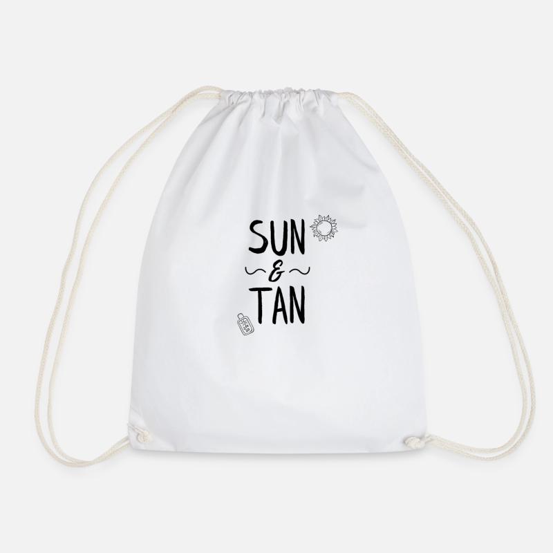 Soleil et bronzage - Sac de sport léger - blanc
