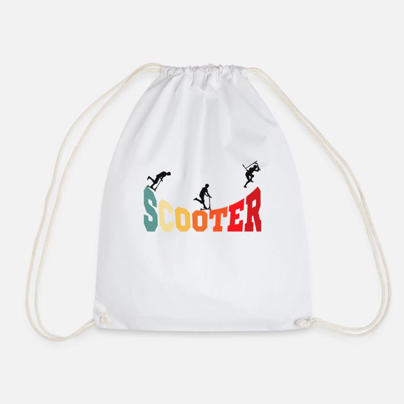 Scooter - Turnbeutel - Weiß