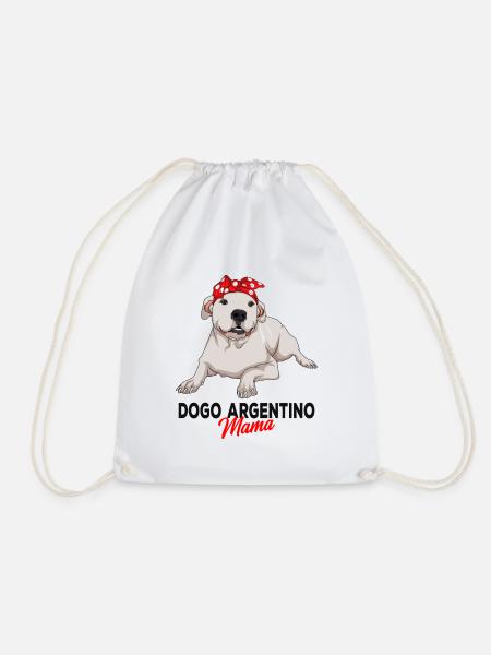 Dogo Argentino - Turnbeutel - Weiß