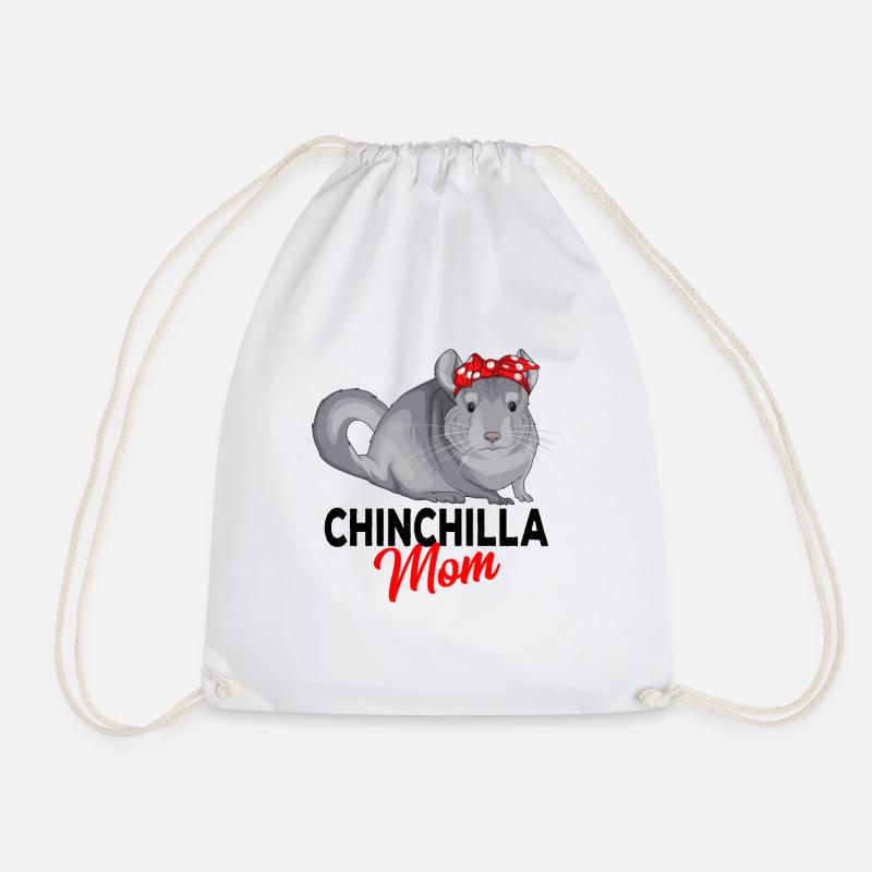 Chinchilla - Turnbeutel - Weiß