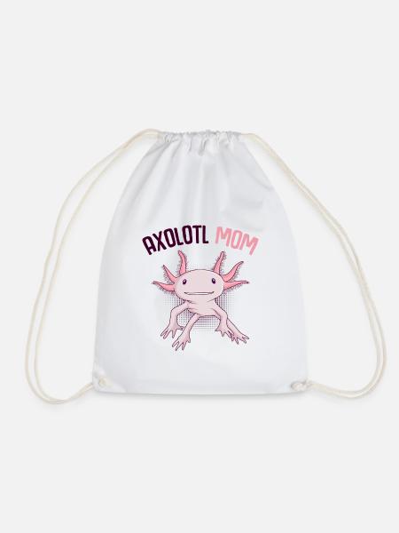 Axolotl - Turnbeutel - Weiß