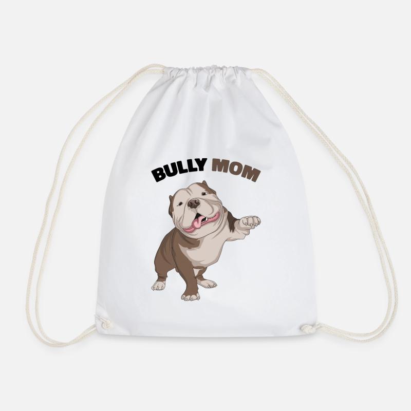 American Bully - Turnbeutel - Weiß