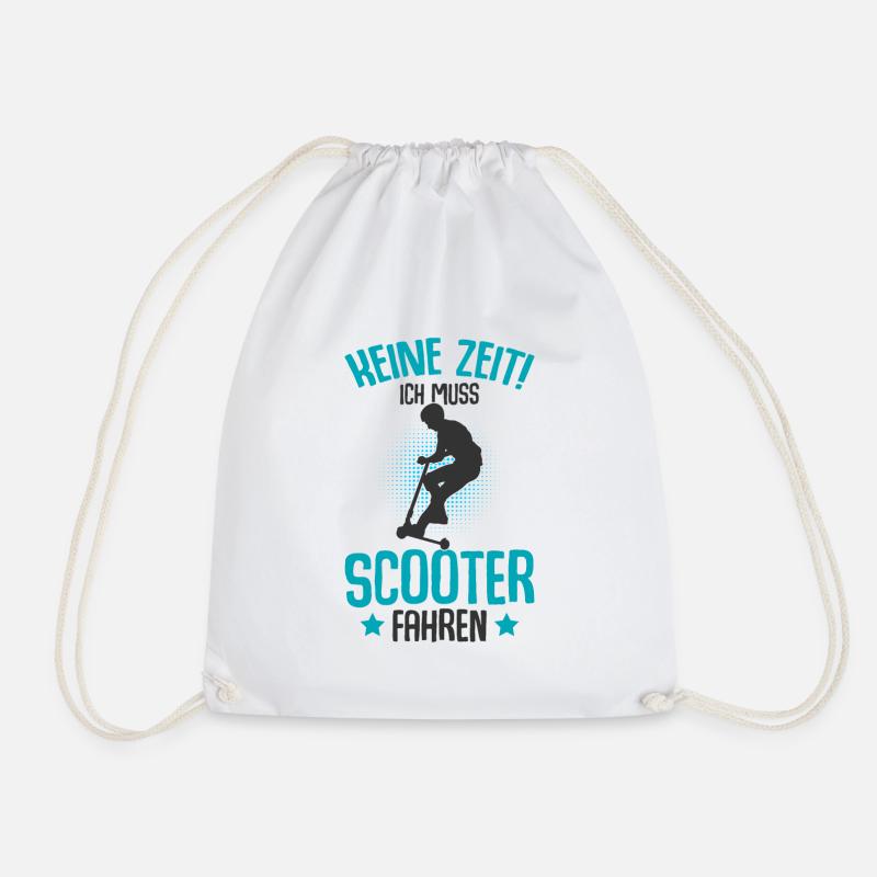 Scooter - Turnbeutel - Weiß