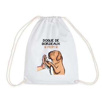 Chiens Dogue de Bordeaux - Sac de sport léger - blanc - Devant