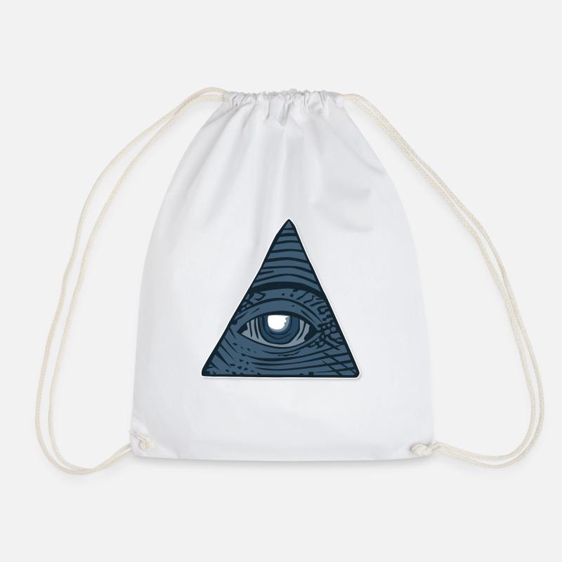 Illuminati - Turnbeutel - Weiß