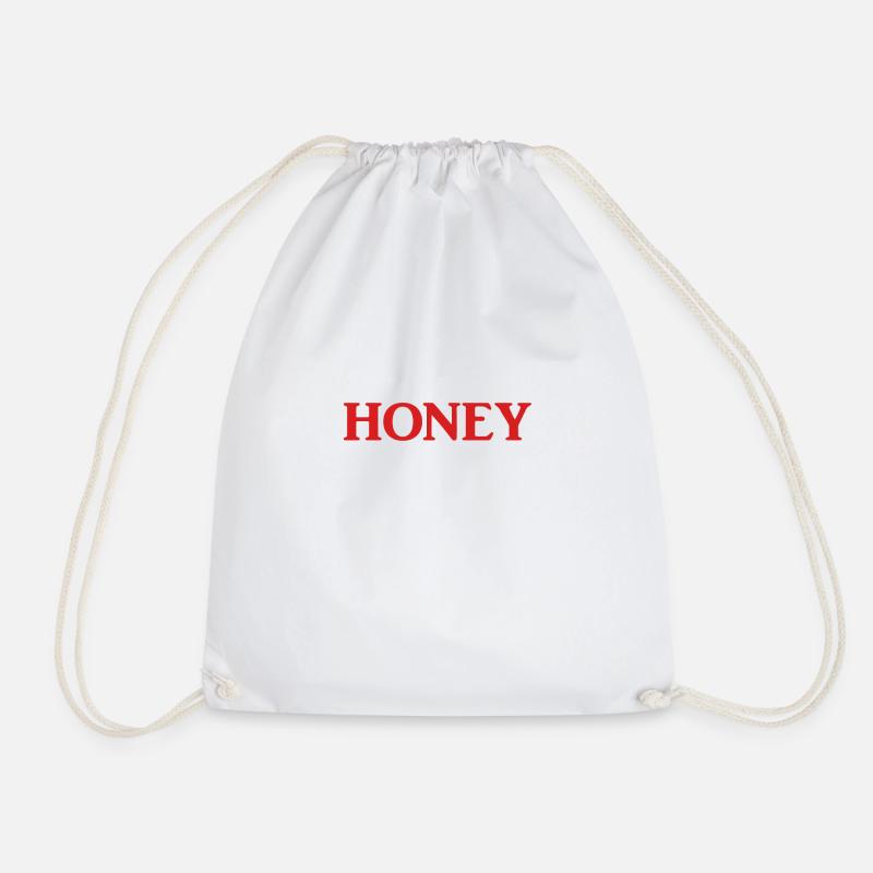 HONEY / HONIG - Turnbeutel - Weiß