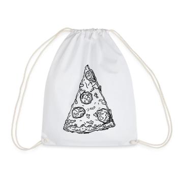 pizza - Sac de sport léger - blanc - Devant