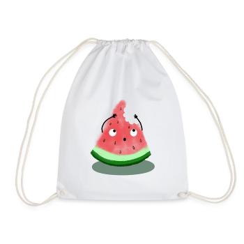 SWEET MELONE - FRUIT D'ÉTÉ - Sac de sport léger - blanc - Devant