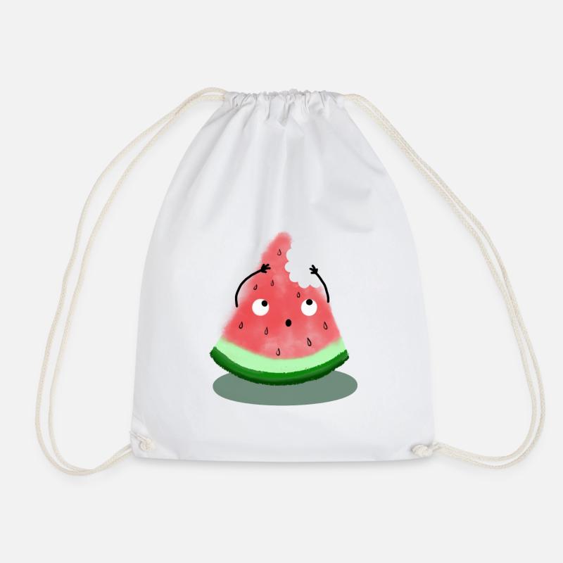 SWEET MELONE - SOMMERFRUCHT - Turnbeutel - Weiß