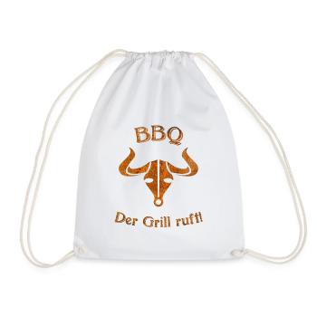 BBQ - Turnbeutel - Weiß - Vorne