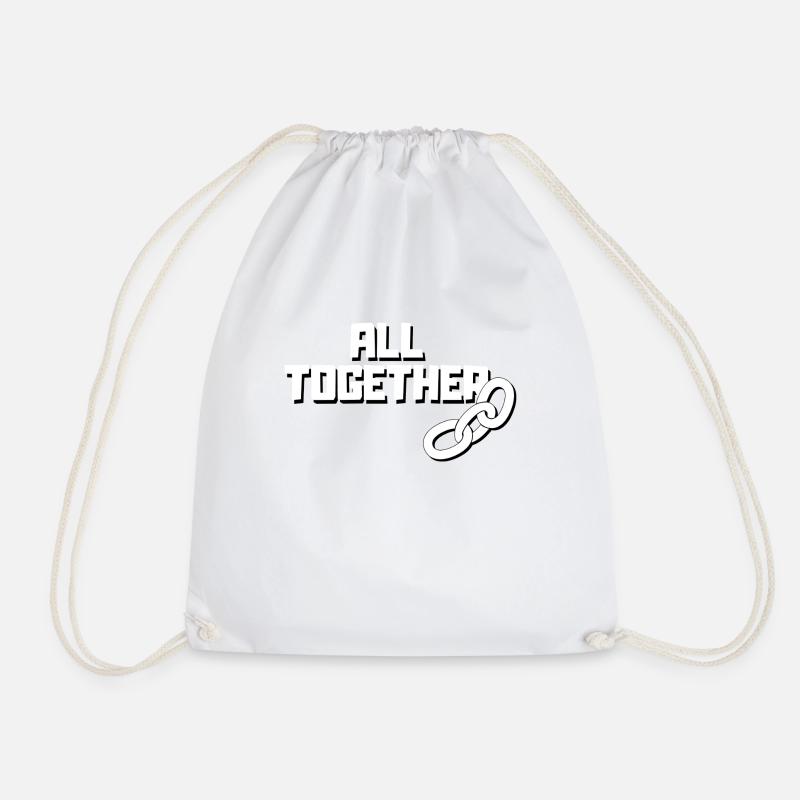 All together - Turnbeutel - Weiß