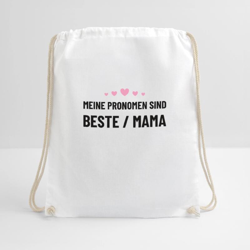 Beste Mutter, Mutter, Muttertag, Mama Geschenkidee Turnbeutel