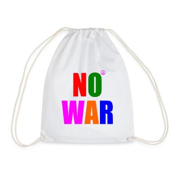 No war - Sac de sport léger - blanc - Devant