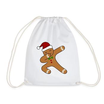 Doublage de pain d'épice - Sac de sport léger - blanc - Devant