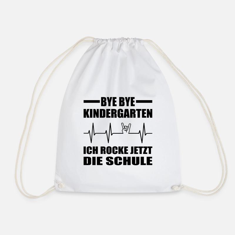 Einschulung - Turnbeutel - Weiß