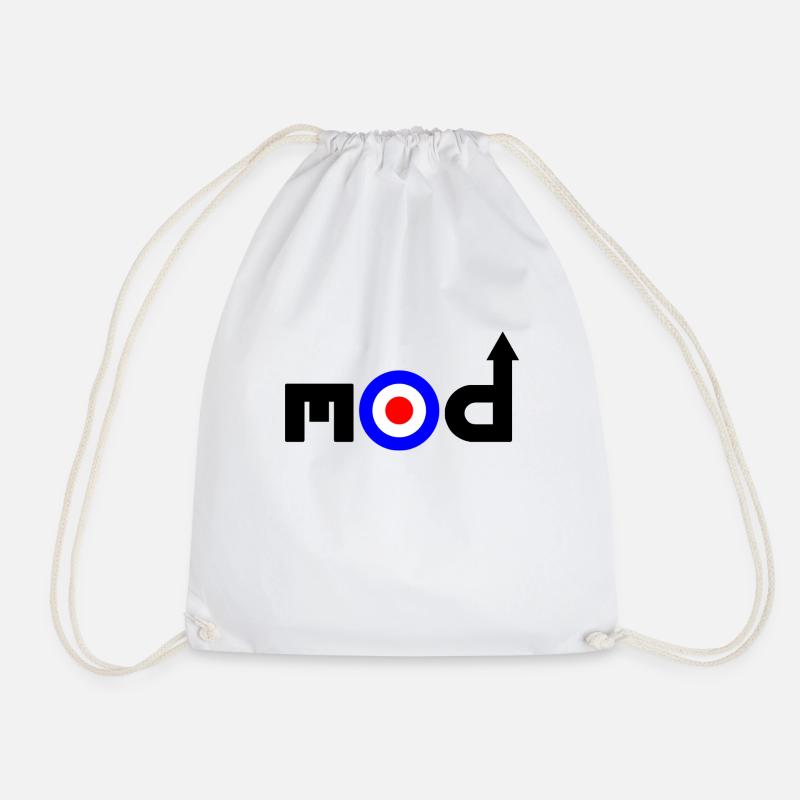Mod - Drawstring Bag - white