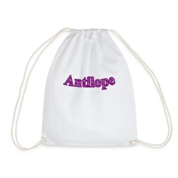 Antilope - Turnbeutel - Weiß - Vorne