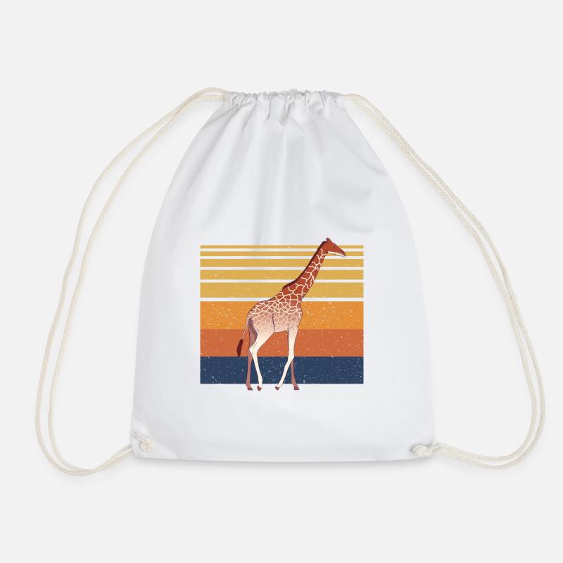 Giraffe - Turnbeutel - Weiß
