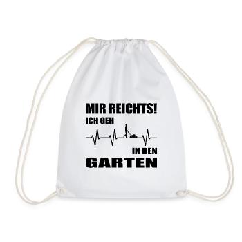 Garten - Turnbeutel - Weiß - Vorne