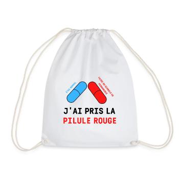 Cadeau humour diabolo cirque passion drôle - Sac de sport léger - blanc - Devant