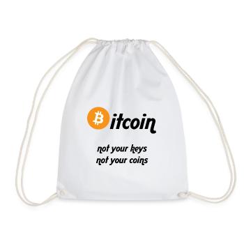 Le Bitcoin - Sac de sport léger - blanc - Devant