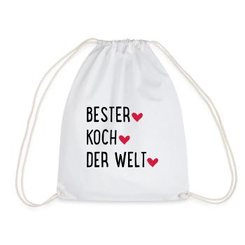 Bester Koch der Welt - Turnbeutel - Weiß - Vorne