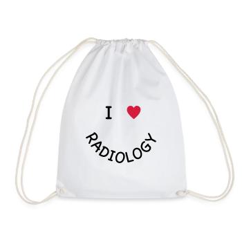 J'adore la radiologie - Sac de sport léger - blanc - Devant