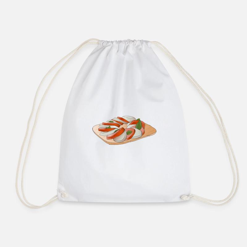 mozzarella - Sac de sport léger - blanc