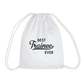 Trainee - Drawstring Bag - white - Front