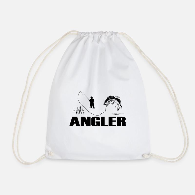 Angler - Turnbeutel - Weiß