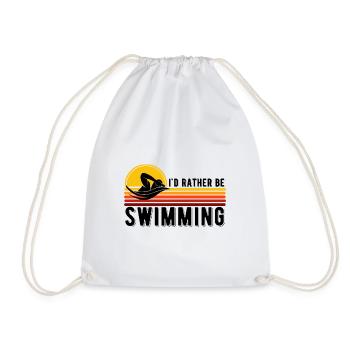 Nager - Sac de sport léger - blanc - Devant