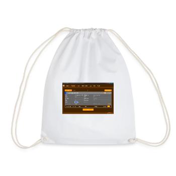 foxy proxy1 - Drawstring Bag - white - Front
