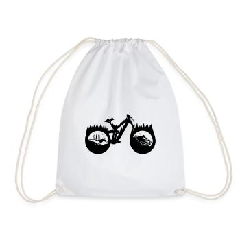 vélo - Sac de sport léger - blanc - Devant