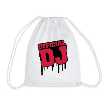 official_dj_c2 - Sac de sport léger - blanc - Devant
