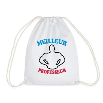 Meilleur professeur - Sac de sport léger - blanc - Devant