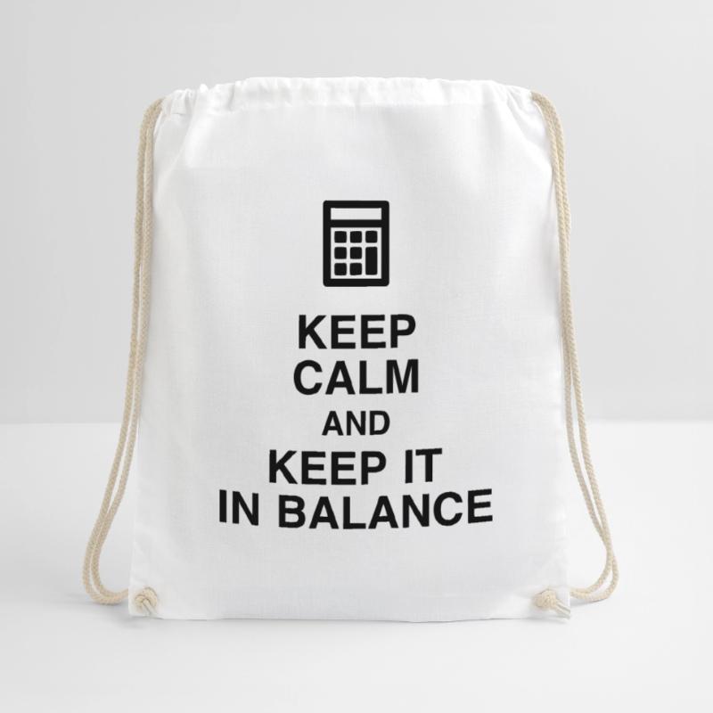 Accountant Accounting Buchhalter Comptable Compta Drawstring Bag
