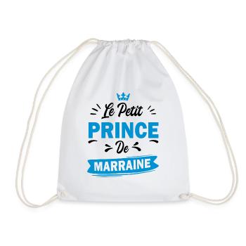 le Prince de marraine - Sac de sport léger - blanc - Devant