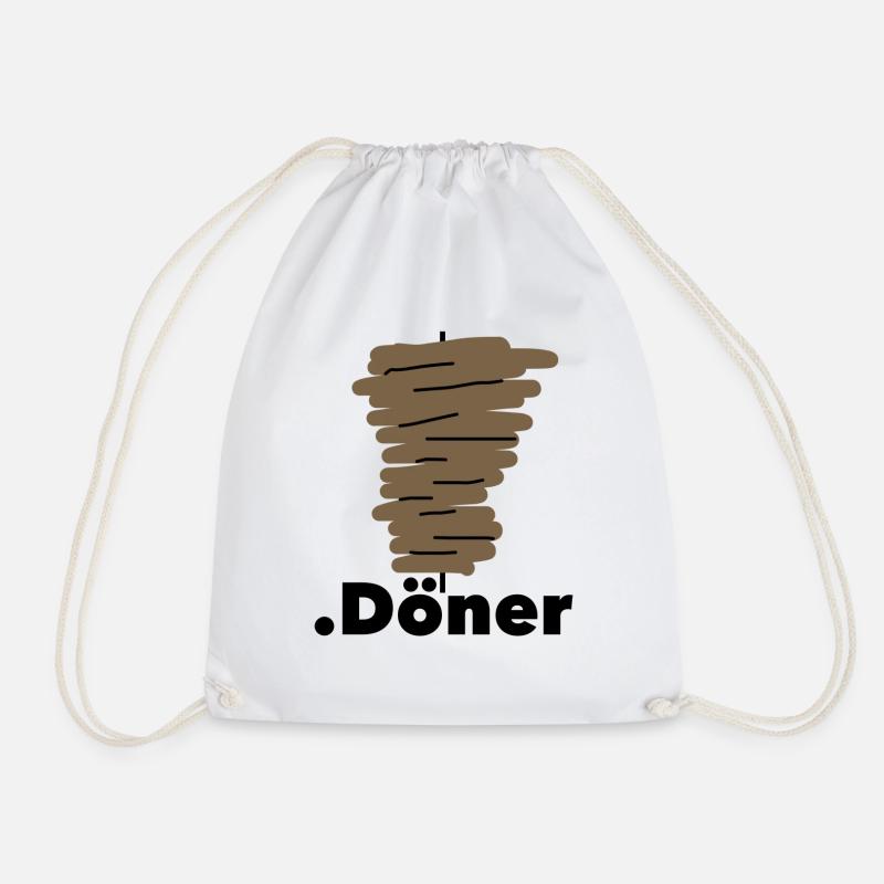 Döner Domain - Turnbeutel - Weiß